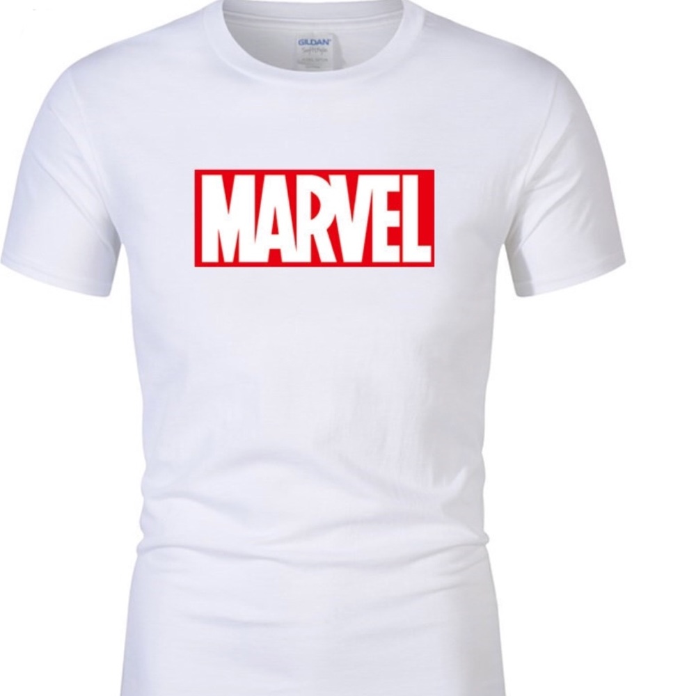 Marvel white tee